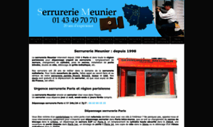 Serrurerie-meunier.fr thumbnail