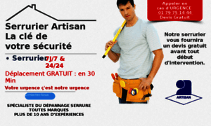 Serrurier-artisan75paris-24urgence.com thumbnail
