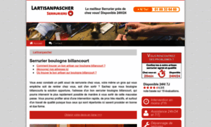 Serrurier-boulognebillancourt.lartisanpascher.com thumbnail