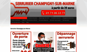 Serrurier-champignysurmarne.fr thumbnail