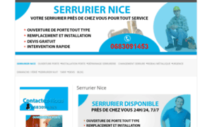 Serrurier-nice-serrurerie.fr thumbnail