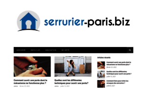 Serrurier-paris.biz thumbnail