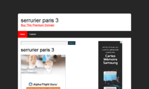 Serrurier-paris3.biz thumbnail