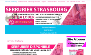 Serrurier-strasbourg-serrurerie.fr thumbnail