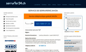 Serrurier24.ch thumbnail