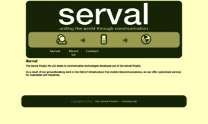 Servalproject.com thumbnail