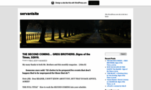 Servantsite.wordpress.com thumbnail