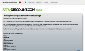Servdiscount-status.com thumbnail