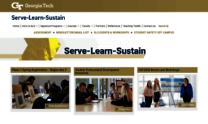 Serve-learn-sustain.gatech.edu thumbnail