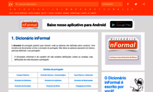 Server.dicionarioinformal.com.br thumbnail