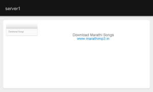 Server1.marathimp3.in thumbnail