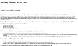 Server2008.activedirectoryauditing.net thumbnail