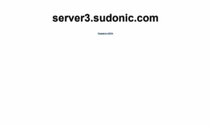 Server3.sudonic.com thumbnail