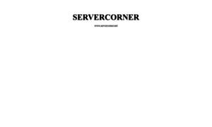 Servercorner.net thumbnail