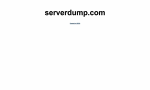 Serverdump.com thumbnail