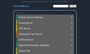 Serverfiles.in thumbnail