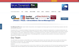 Servermanagementplus.com thumbnail