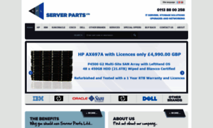 Serverparts.co.uk thumbnail