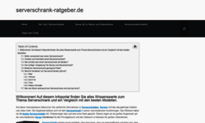 Serverschrank-ratgeber.de thumbnail