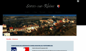 Serves-sur-rhone.fr thumbnail