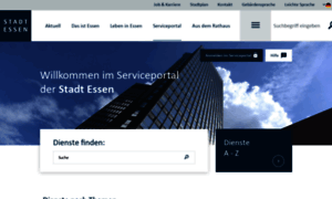 Service.essen.de thumbnail