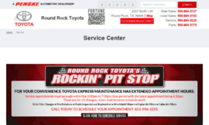 Service.roundrocktoyota.com thumbnail