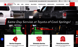 Service.toyotaofcoolsprings.com thumbnail