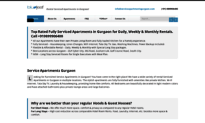 Serviceapartmentsgurgaon.com thumbnail