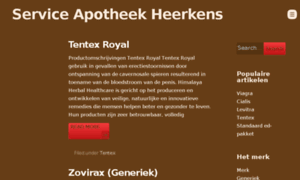 Serviceapotheekheerkens.nl thumbnail