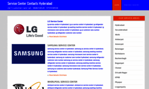 Servicecentercontactshyderabad.com thumbnail
