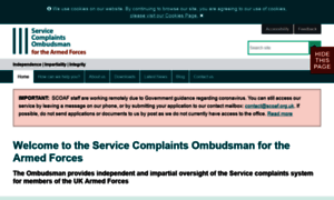 Servicecomplaintsombudsman.org.uk thumbnail