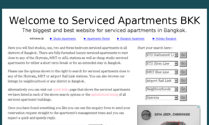 Servicedapartmentsbkk.com thumbnail