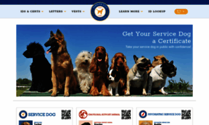 Servicedogcertifications.org thumbnail