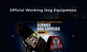 Servicedogvest.com thumbnail