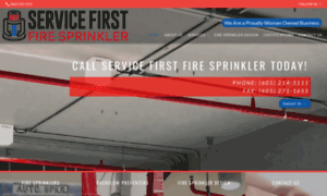 Servicefirstfiresprinkler.com thumbnail