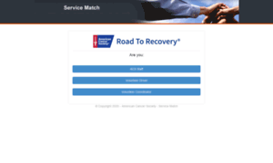 Servicematch.cancer.org thumbnail