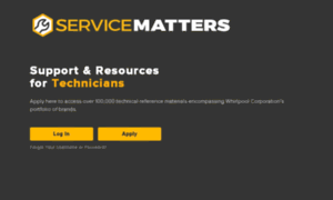 Servicematters.whirlpoolcorp.com thumbnail