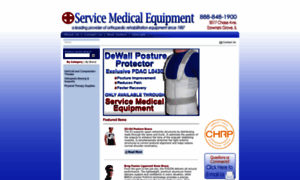 Servicemedicalequipment.com thumbnail