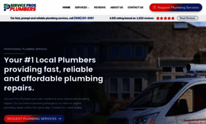 Serviceprosplumbers.com thumbnail