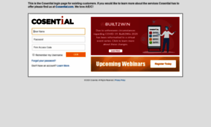Services.cosential.com thumbnail