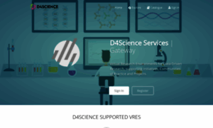 Services.d4science.org thumbnail