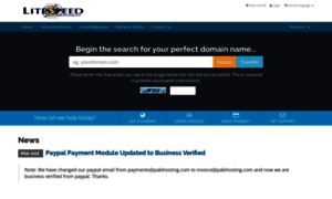 Services.litespeedwebhosting.com thumbnail