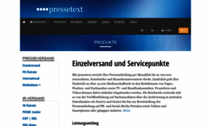 Services.pressetext.com thumbnail