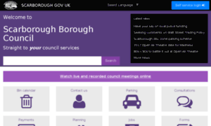 Services.scarborough.gov.uk thumbnail