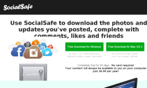 Services.socialsafe.net thumbnail