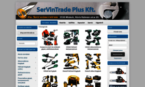 Servintradeshop.hu thumbnail