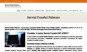 Servizifunebripalermo.it thumbnail