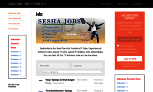 Seshajobs.com thumbnail