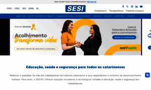 Sesisc.org.br thumbnail