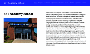 Setacademyschool.org thumbnail